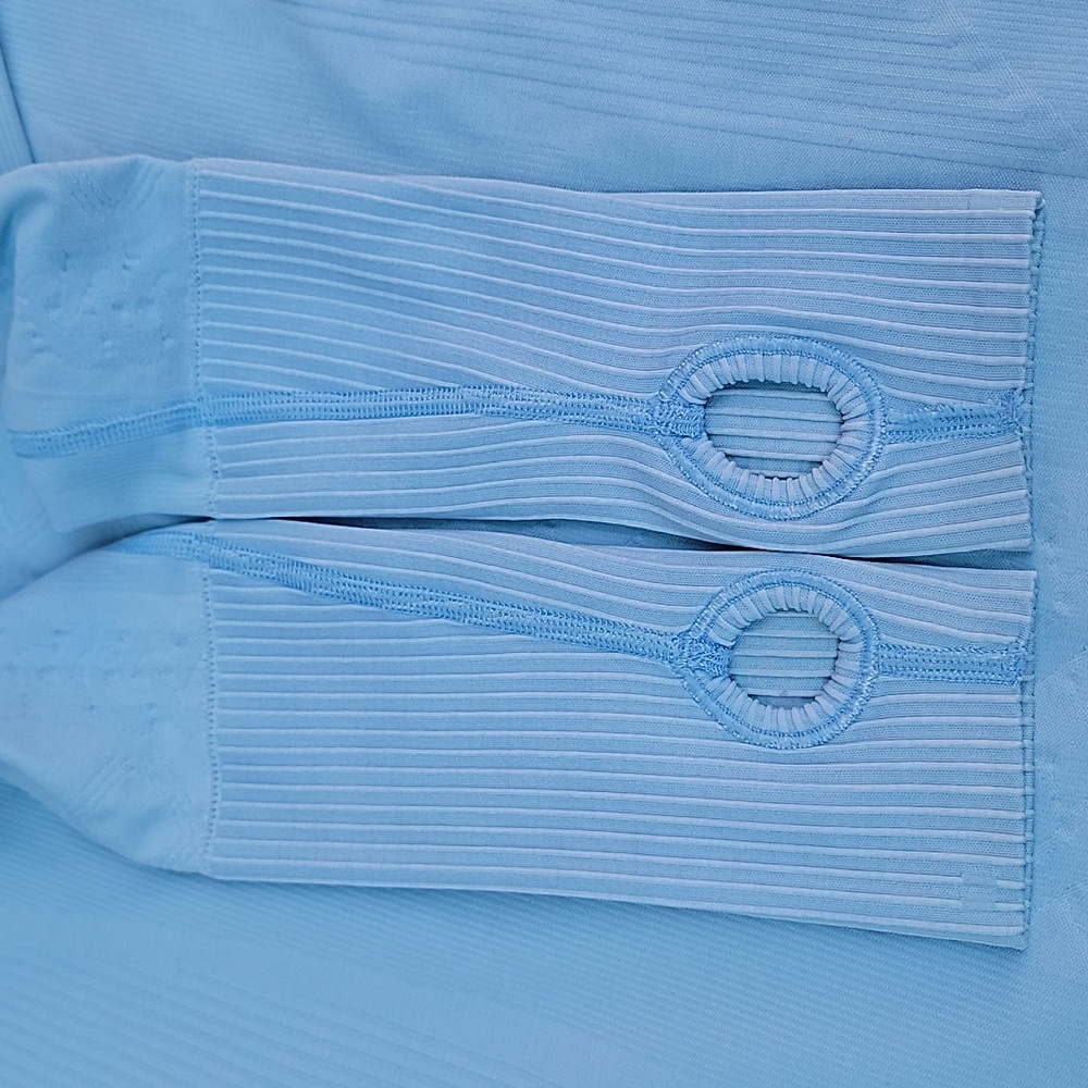 Lululemon Rest Less Pulloverheathered Caspian Blu… - image 5